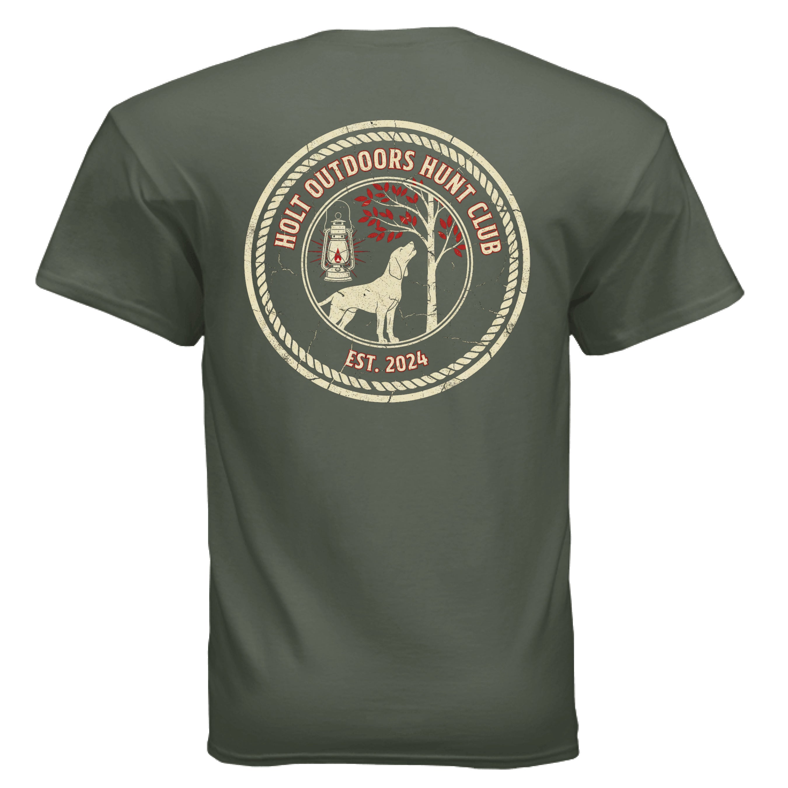 MILITARY GREEN - BACK